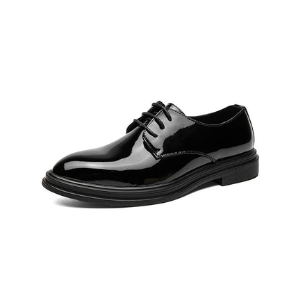 Italian Dress Shoes Leather Fashion  for Men Pointed FormalShoes Men Formal Office Spring Party Luxury Mirror Oxford Shoes