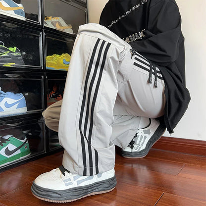 saferido Men's Harem Pants New Fashion Streetwear Jogger Sweatpants Korean Oversized Fashion Hip Hop Men Jogging Pants Multi-Pocket Pants