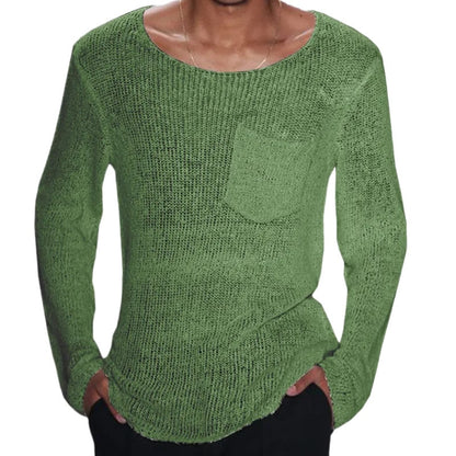Men's All-match Casual Knitted Top