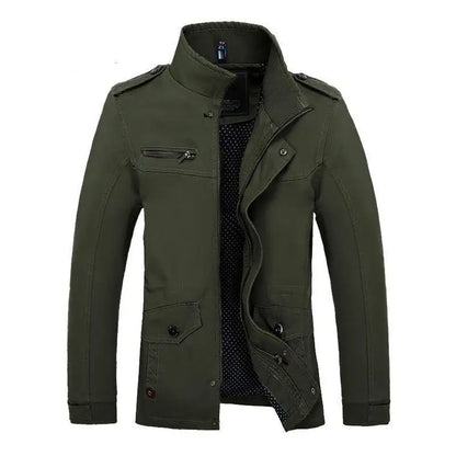 High Collar Slim Jacket