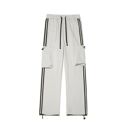 saferido Men's Harem Pants New Fashion Streetwear Jogger Sweatpants Korean Oversized Fashion Hip Hop Men Jogging Pants Multi-Pocket Pants