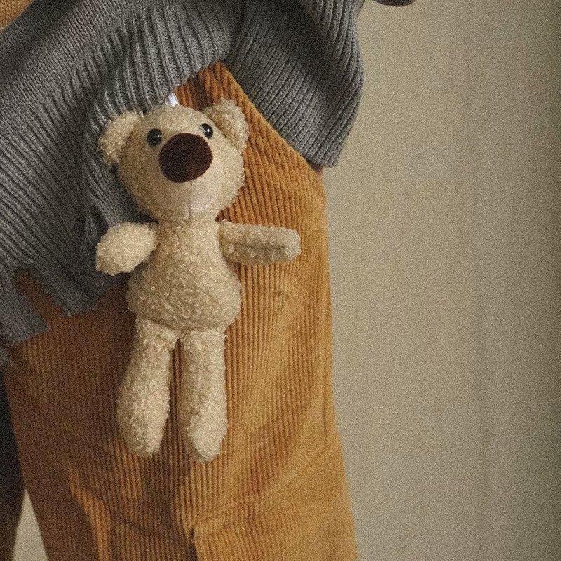 Corduroy Pants Wide Leg Pants for Men Cargo Trousers Male Vintage Pants Winter Warm Japanese Harajuku Fashion Hip Hop