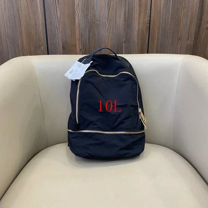 Lemon Unisex City Adventurer Yoga Backpack Bag Casual waterproof Sports Fitness Bag Multifunctional Large Capacity Backpack