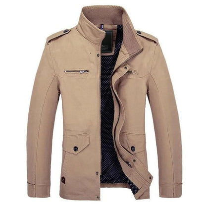 High Collar Slim Jacket
