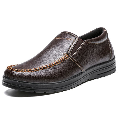 saferido Men Loafers Light Leather Casual Shoes Male Outdoor Walking Shoes Comfortable Mens Sneakers Soft Loafers Male Shoes