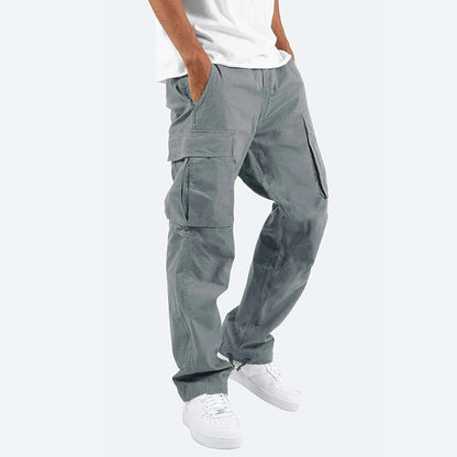 Men Cargo Pants Spring Summer Trousers Casual Pants Solid Color Trouser Male  Loose Harajuku Fashion Sweatpants Streetwear