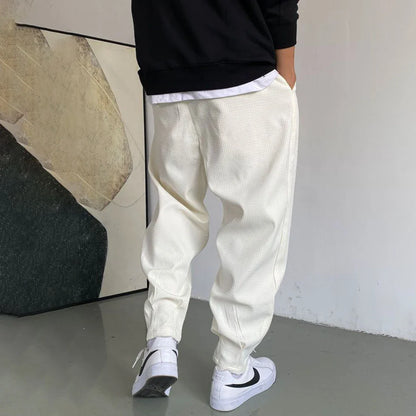 saferido Japanese Streetwear Hip Hop Sweatpants American Casual Oversize Jogging Pants Harajuku Sport Joggers Harem Trousers Men Clothing