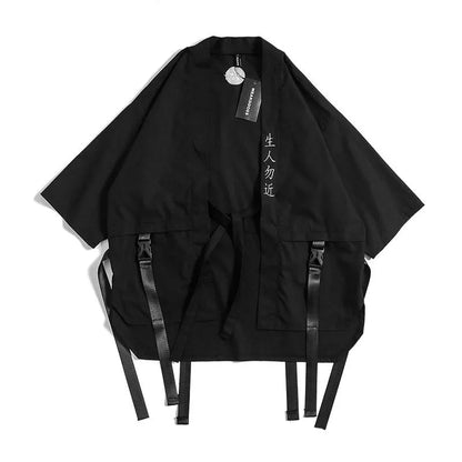 saferido Techwear T-shirt Punk Gothic Clothes Goth Clothes Summer Short Sleeve T-shirts Coat Japanese Style Streetwear Hip Hop
