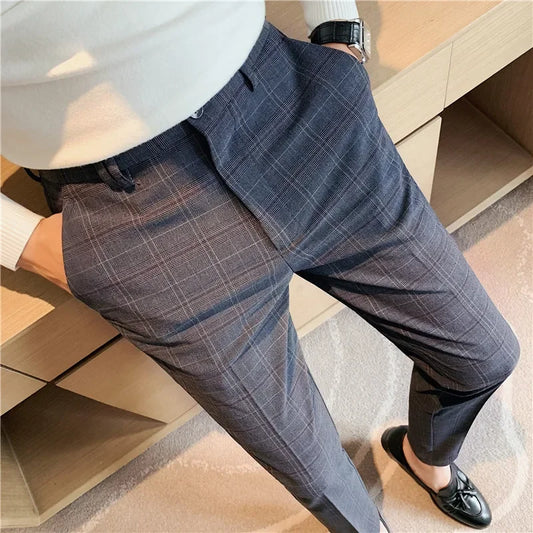 Wedding Dress Pants for Men Business Suit Pant Casual Slim Formal Pants Pantalon Costume Men Suit Trousers Plus Size 29-38