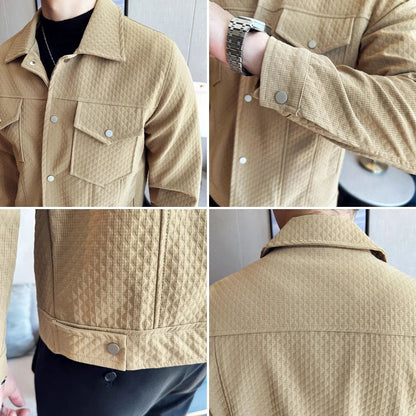 saferido Bomber Fashion Slim Male Streetwear Men Spring Autumn Bomber Outdoor PU Leather Jacket Casual Motorcycle New Blazers Coats