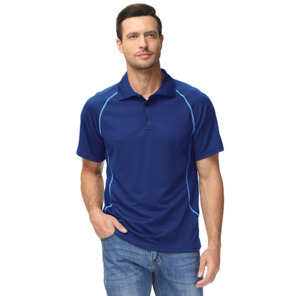Summer Mens Business Casual Polo Shirt Golf Shirt Turn Down Collar Short Sleeve Tops Fashions Trip Shirt Men's Clothing
