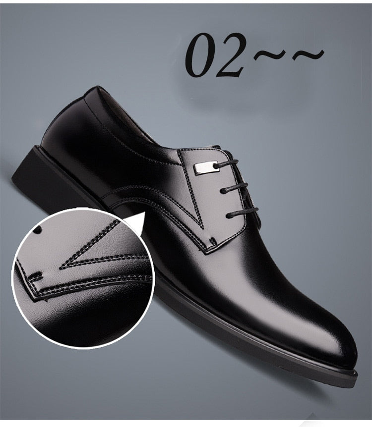 6CM Men Business Formal Shoe Man Lifted Heel Insert Invisible Arch Support Male Lift Oxford