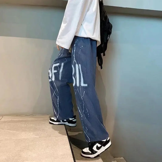 saferido Long Straight Stylish Trousers for Men Low Price Fashion 2024 Classic New In Y2k Korean Style Sale Streetwear Casual Pants Man