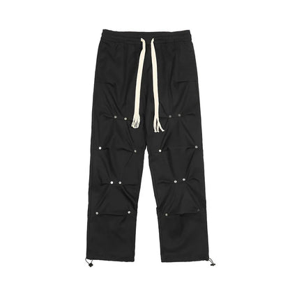 Baggy Cargo Pants Pant Trousers for Men Streetwear Y2k Techwear Man Wide Many Pockets Grey Black Fashion Tactical Jogger Tube