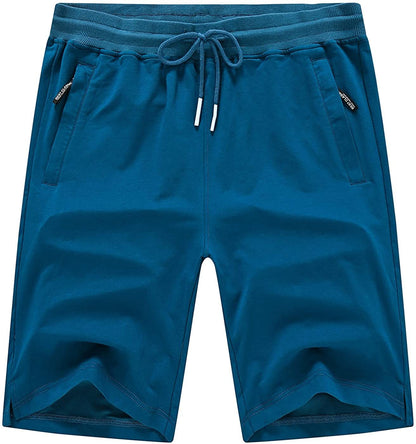 Drawstring Men's Shorts Pants Cotton Fit Slim Elastic Sports Shorts Man Casual Running Trendyol Sweatpants Male Clothing