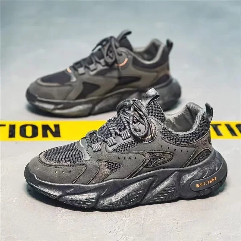 saferido Trendy Casual Shoes for Men Brand Mens Sneakers Hot Selling Comfortable and Breathable Men's Platform Shoes Zapatillas De Hombre