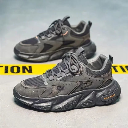 saferido Trendy Casual Shoes for Men Brand Mens Sneakers Hot Selling Comfortable and Breathable Men's Platform Shoes Zapatillas De Hombre