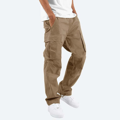 Men Cargo Pants Spring Summer Trousers Casual Pants Solid Color Trouser Male  Loose Harajuku Fashion Sweatpants Streetwear