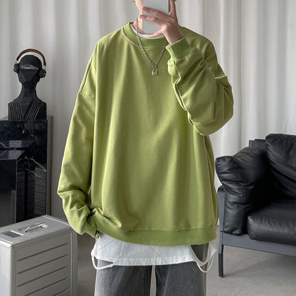 Men Harajuku Hoodies Sweatshirts Oversized Men Streetwear Black Thick Hoodie Male Hiphop Winter Basic Hoodies