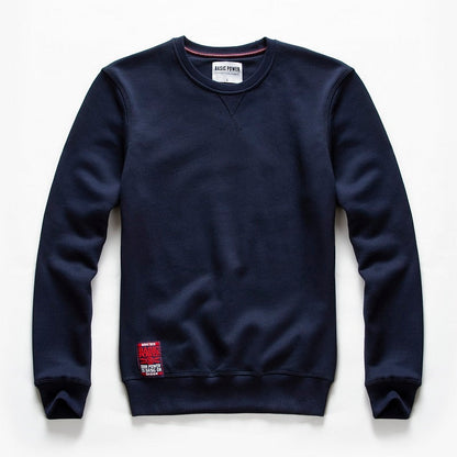 New Pullover for Men Clothes Goth Manga O-neck Casual Letter Print Tracksuit Tops Winter Sport Sweatshirt Sweater Velvet