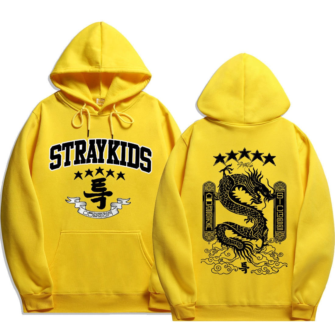 5 Star Hoodies Y2k Fashion Dragon Graphic Hoodie Women Men Autumn Winter Sweatshirt Korean Streetwear Hip Hop Clothes