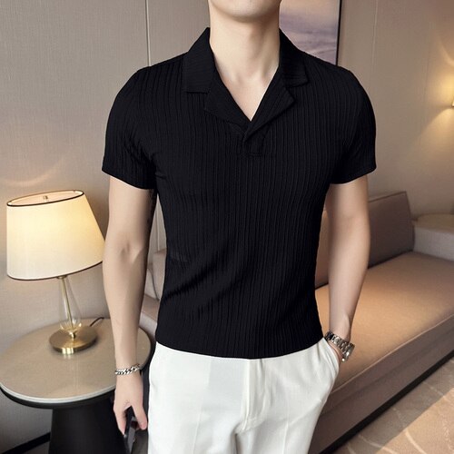 Brand Clothing Men's Summer Casual Short-sleeved Polo Shirt/Male Slim Fit Fashion High Quality Lapel Polo Shirts S-4XL