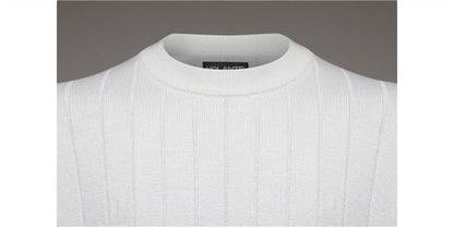 Casual short sleeves t shirt Men Gyms Fitness T-shirt Male Training Workout Knitted stripes Slim Tees Tops Fashion Clothes