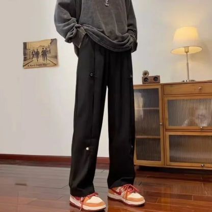 saferido Techwear Casual Pants Men Designed Cool High Street Water-proof Teens Couples Harajuku Streetwear Y2k Trousers Cargo Style Ins