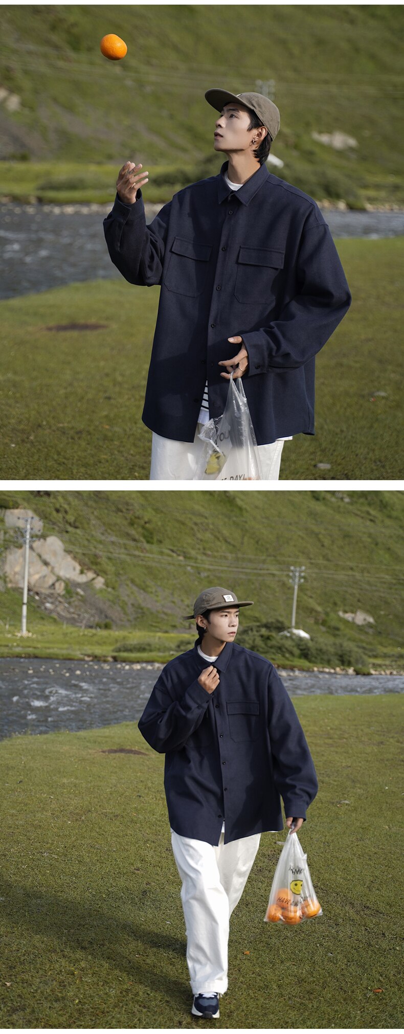 Men Korean Fashion White Long Sleeve Shirts Mens Japanese retro Shirts Blouses Harajuku Oversized Shirt Male Button Up  5XL