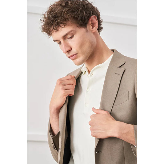 Loose fitting casual men's suit, suitable for spring and autumn