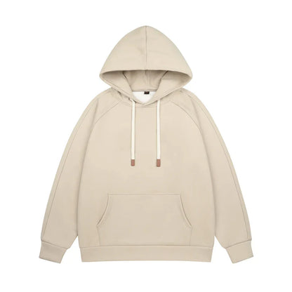 saferido Spring Autumn Hooded Sweatshirts Men Solid Hoodies Pullover Mens Harajuku Streetwear Fashion Casual Tops Hip Hop Sweatshirt Man