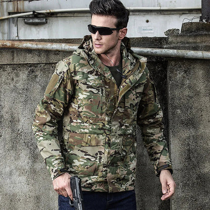 New M65 Army Clothes Casual Tactical Windbreaker Trench Men Waterproof Flight Pilot Coat Hoodie Man Military Field Jacket