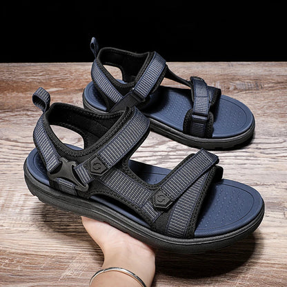 saferido Outdoor Fashion Men Sandals Summer Men Shoes Casual Shoes Breathable Beach Sandals Sapatos Masculinos Plus Size