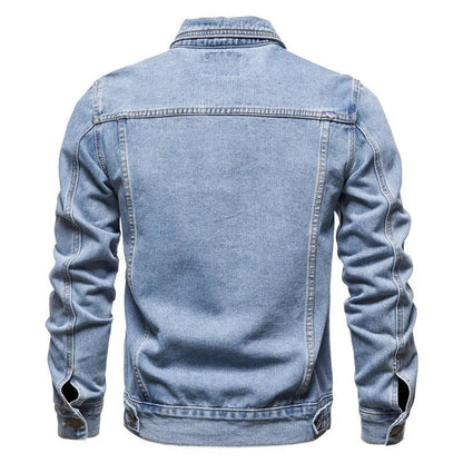 Spring And Autumn Fried Street Men's Denim Jacket Cotton Casual Slim Jacket Men's Jean Jacket Men's Clothing