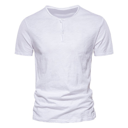 New Fashion Basic T Shirt Man Casual T-shirts Brand 100% Cotton Summer Top Men Soft Short Sleeve T Shirt Tees Blouses Shirt