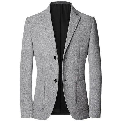 Autumn Men Blazers Suits Jackets Business Casual Suit Wool Coats High Quality Male Slim Fit Blazers Jackets Blazers Coats