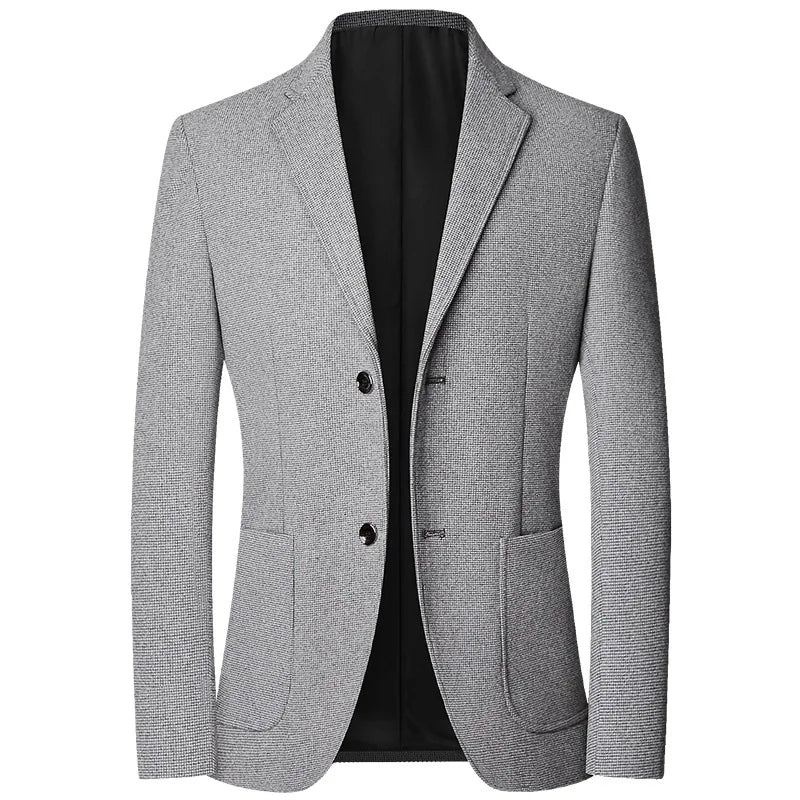 Autumn Men Blazers Suits Jackets Business Casual Suit Wool Coats High Quality Male Slim Fit Blazers Jackets Blazers Coats