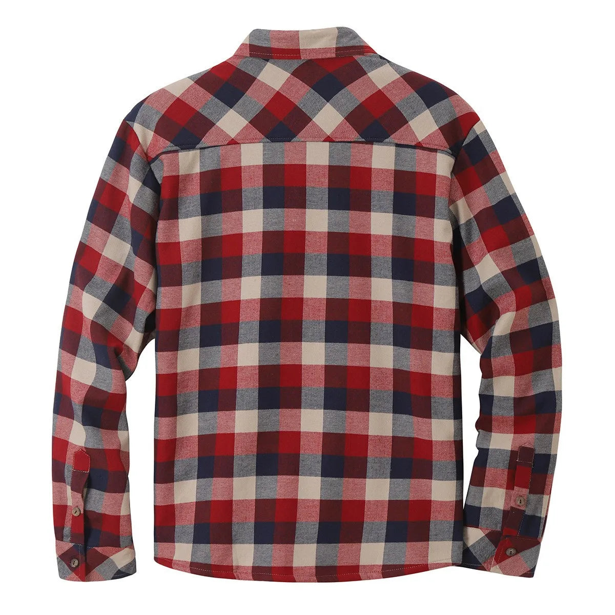 Shirts Quality Mens Plaid Flannel Thick Jacket Warm Quilted Lined Long Sleeve Autumn Winter Male Fashion Cotton Coat Pockets