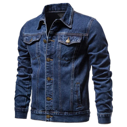 Spring And Autumn Fried Street Men's Denim Jacket Cotton Casual Slim Jacket Men's Jean Jacket Men's Clothing