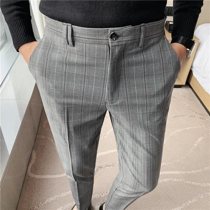 Wedding Dress Pants for Men Business Suit Pant Casual Slim Formal Pants Pantalon Costume Men Suit Trousers Plus Size 29-38