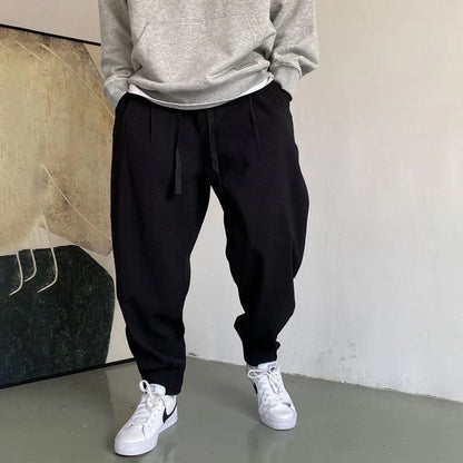 saferido Japanese Streetwear Hip Hop Sweatpants American Casual Oversize Jogging Pants Harajuku Sport Joggers Harem Trousers Men Clothing