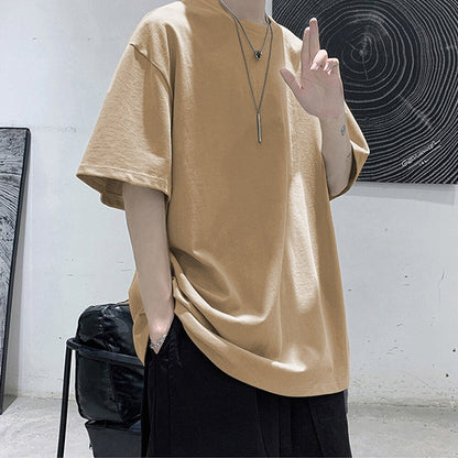 100% Cotton T-shirts Men Summer Solid T shirts Women's Basic T-shirts Short Sleeve Classic Tees Female Casual Tops