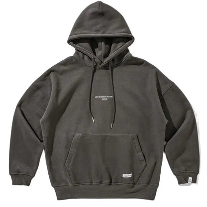 saferido High Quality Thin Fleece Hoodie Japanese Streetwear Hip Hop Sweatshirt Men Clothing Korean Couple Pullover Harajuku Coat