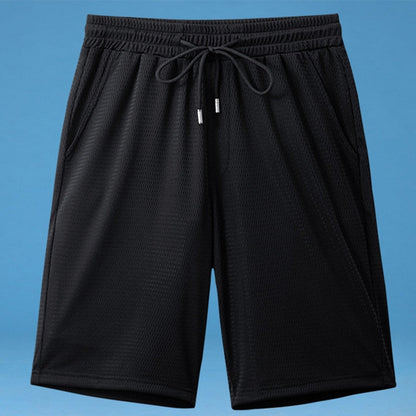 Men's Stretch Quick Dry Beach Shorts With Pockets And Mesh Lining Straight Man Pants Hot Pants Casual Running Sport Shorts