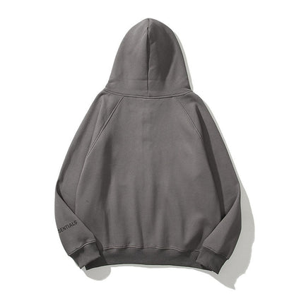 Brand Oversize Fleece Hoodies Sweatshirts Men Stereoscopic Letters Streetwear Hip Hop Casual Cotton Zipper Cardigan Couples Tops