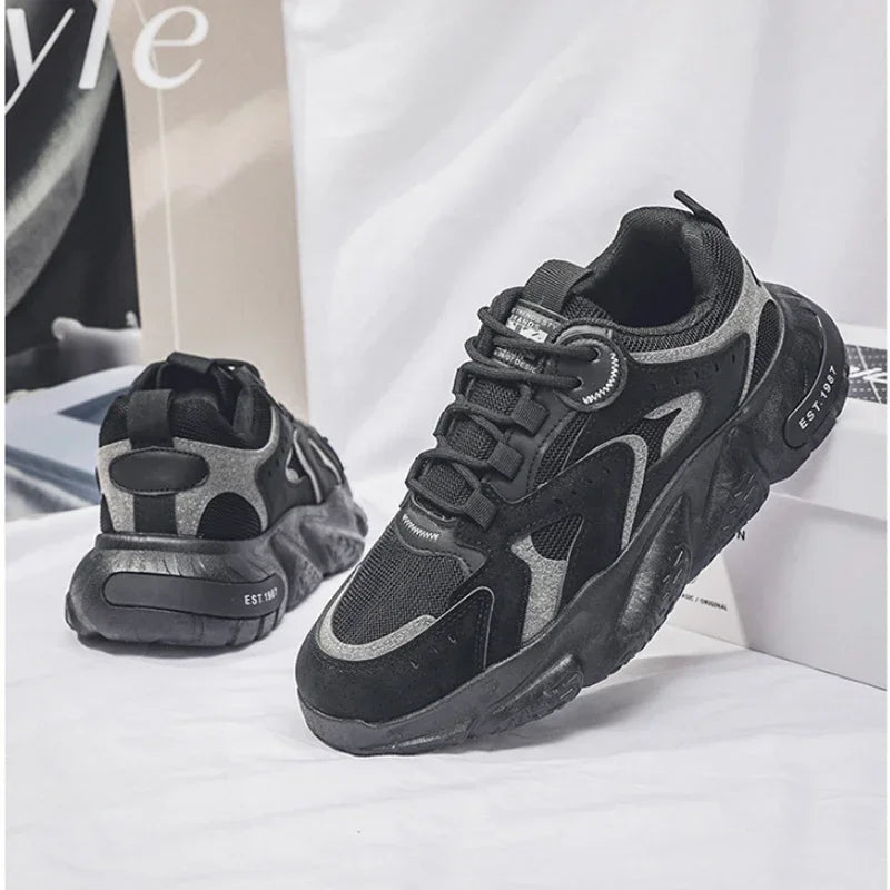 saferido Trendy Casual Shoes for Men Brand Mens Sneakers Hot Selling Comfortable and Breathable Men's Platform Shoes Zapatillas De Hombre