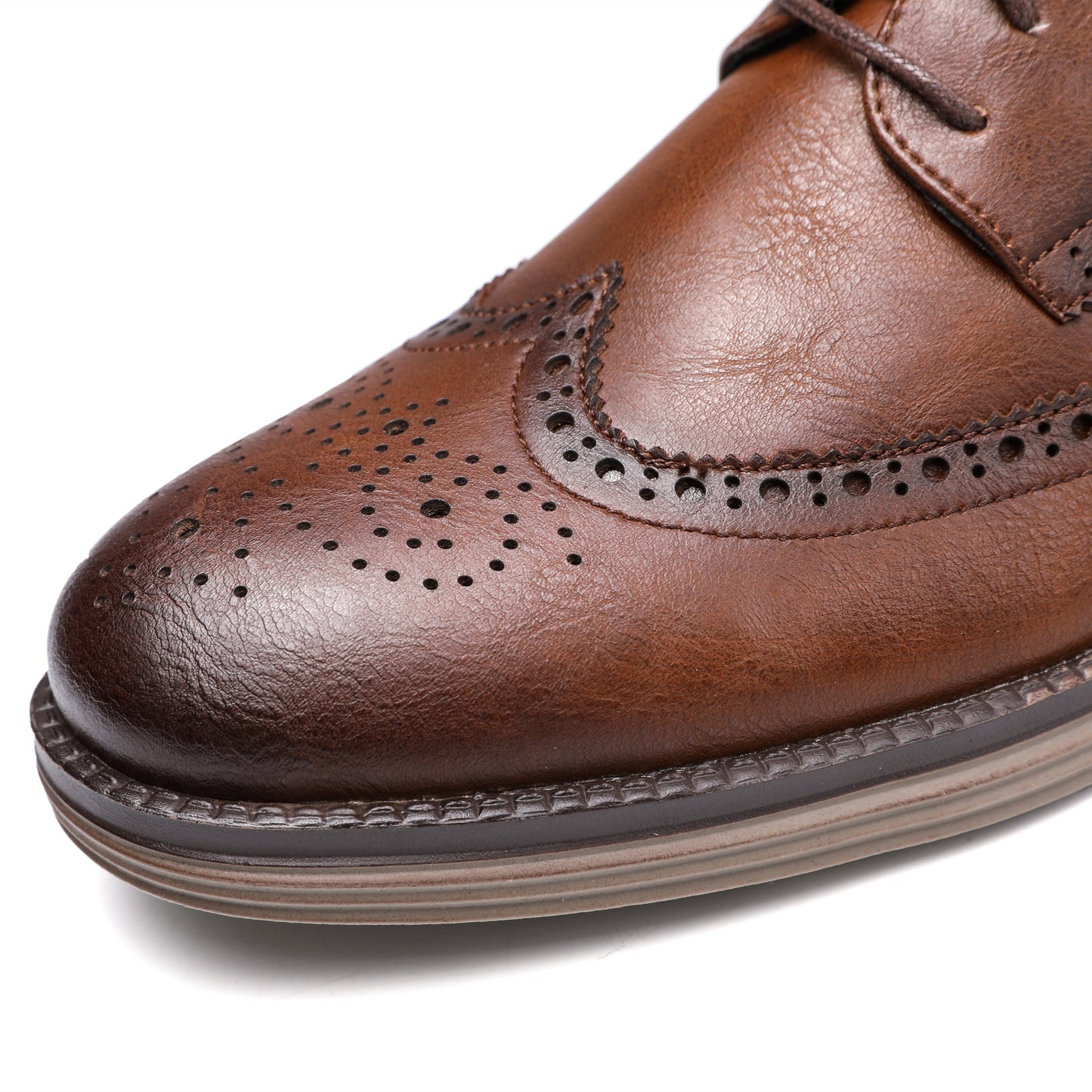 saferido Autumn Man Dress Shoes Genuine Leather Lace-up Men Casual Shoes  Smart Business Office work Footwear Men Shoes
