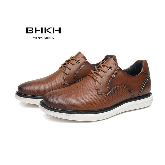 saferido Spring/Summer New Men Shoes Comfy Luxury Brand Men Casual Shoes Lace Up Business Style Dress Shoes Men Shoes