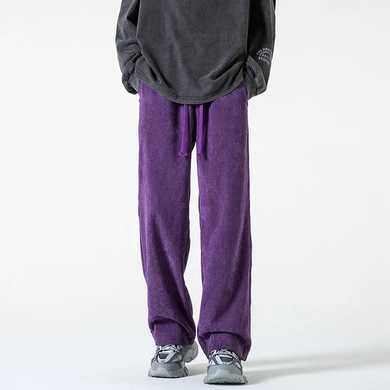 Men's Casual Wied Leg Pants Oversized Streetwear Pants Men Clothing Korean Fashion Mens Pants Joggers 5XL New Arrivals