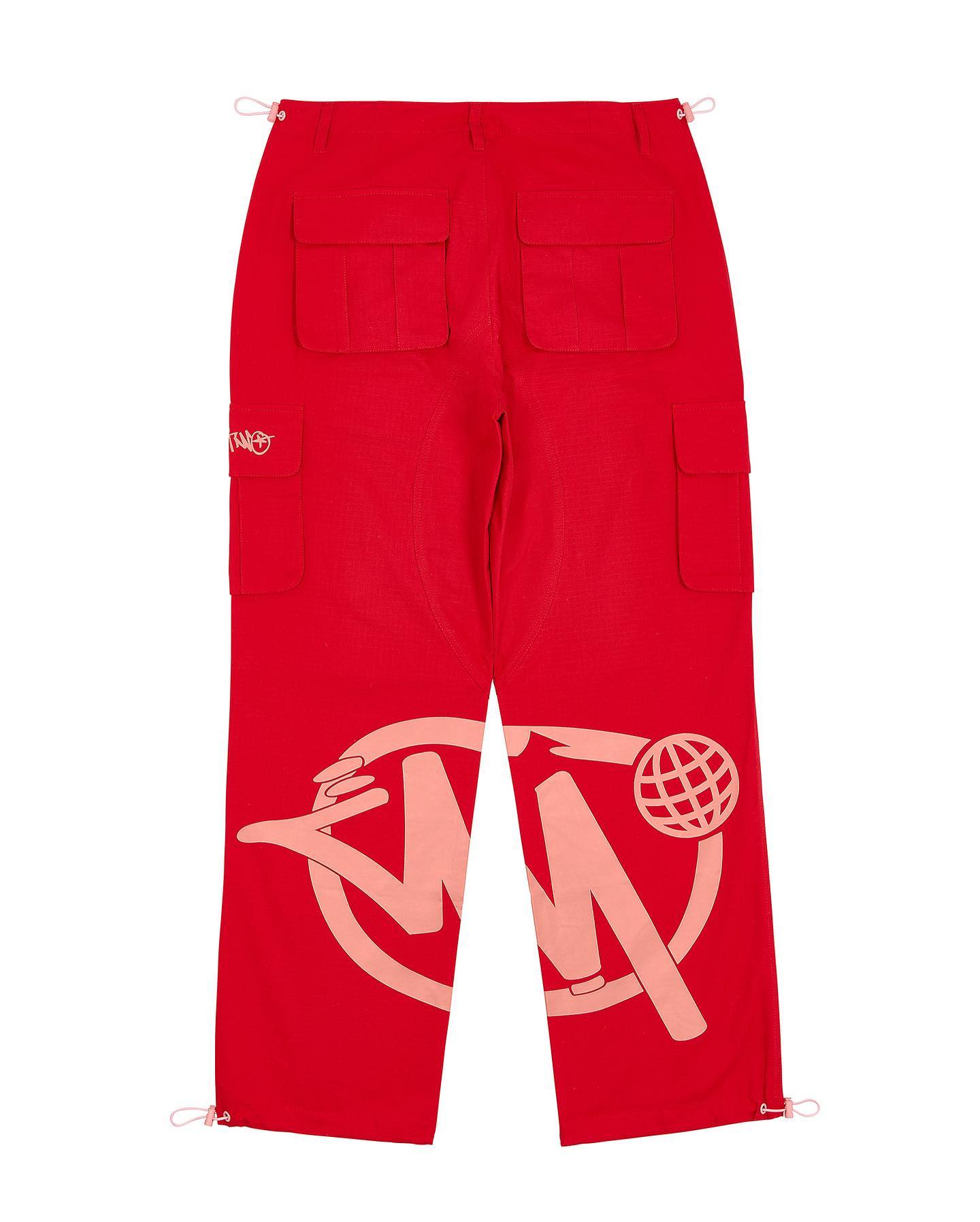 Streetwear Y2K Cargo Pant Overalls Minus Two Black Pants New Harajuku Fashion Casual Loose Men Rock Straight Wide Leg Pants